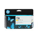 Cartouche d'encre HP 738 / 498N7A jaune, 130 ml