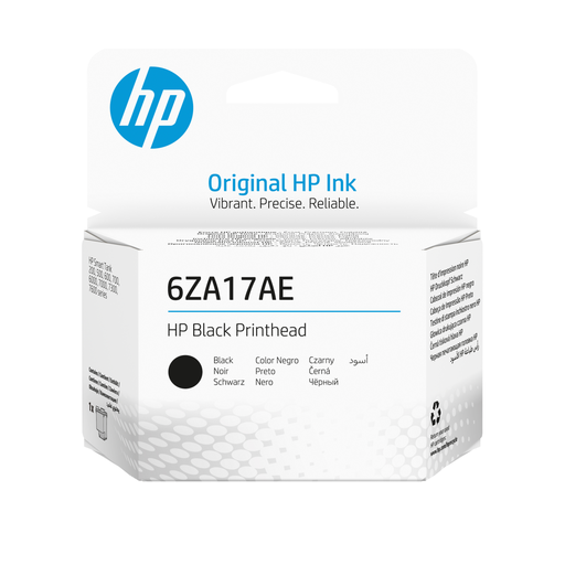 Tête d'impression HP 6ZA17AE noire