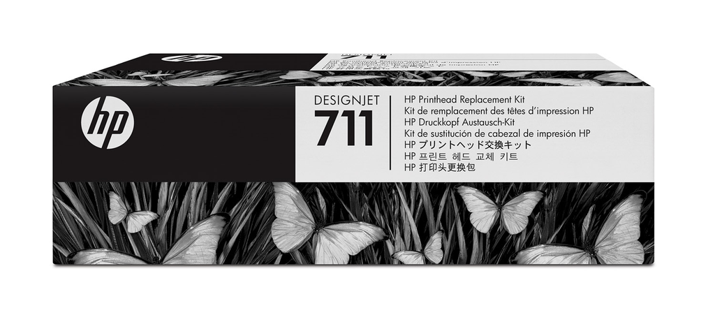 Tête d'impression HP 711 / C1Q10A 4 couleurs