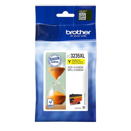 Cartouche d'encre Brother LC-3235XLY / LC3235XLY jaune XL, 5 000 pages