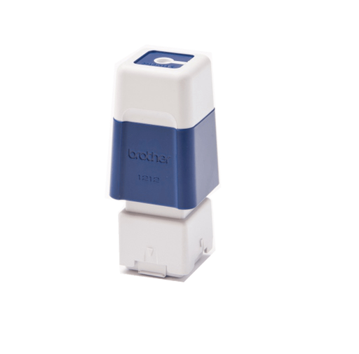Brother PR1212E6P Fertigstempel 12 x 12 mm blau, 6er-Pack