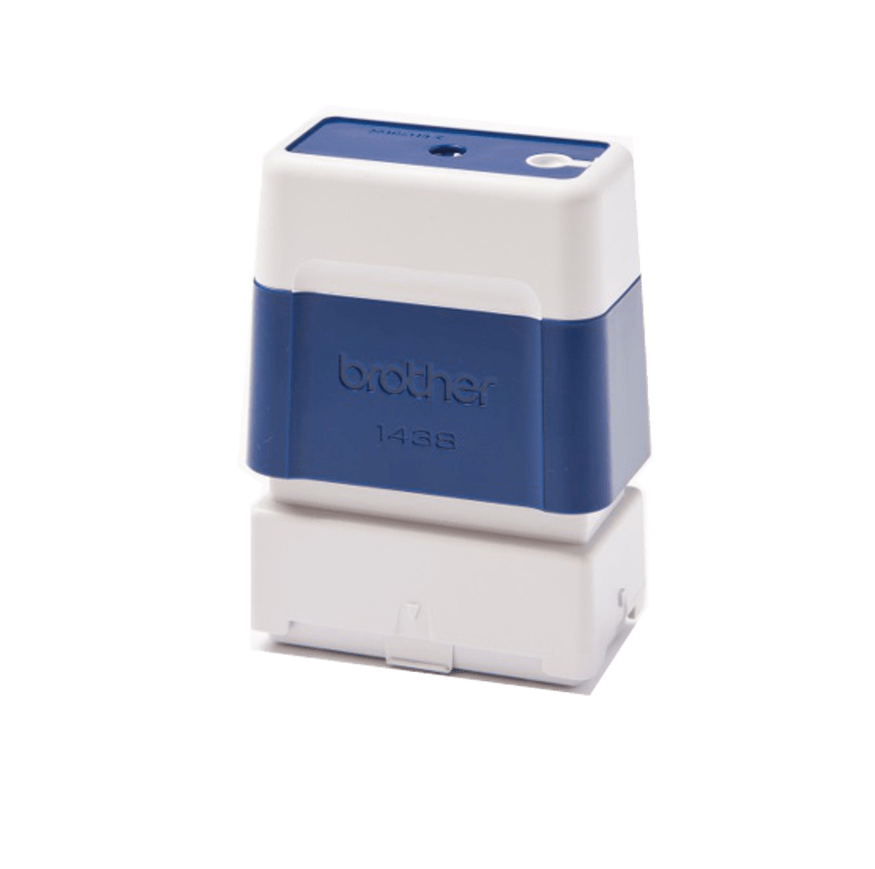 Brother PR1438E6P Fertigstempel 14 x 38 mm blau, 6er-Pack
