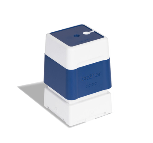 Brother PR3030E6P Fertigstempel 30 x 30 mm blau, 6er-Pack