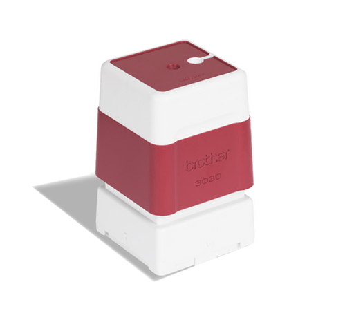 Brother PR3030R6P Fertigstempel 30 x 30 mm rot, 6er-Pack