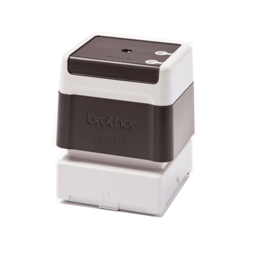 Brother PR4040B6P Fertigstempel 40 x 40 mm schwarz, 6er-Pack