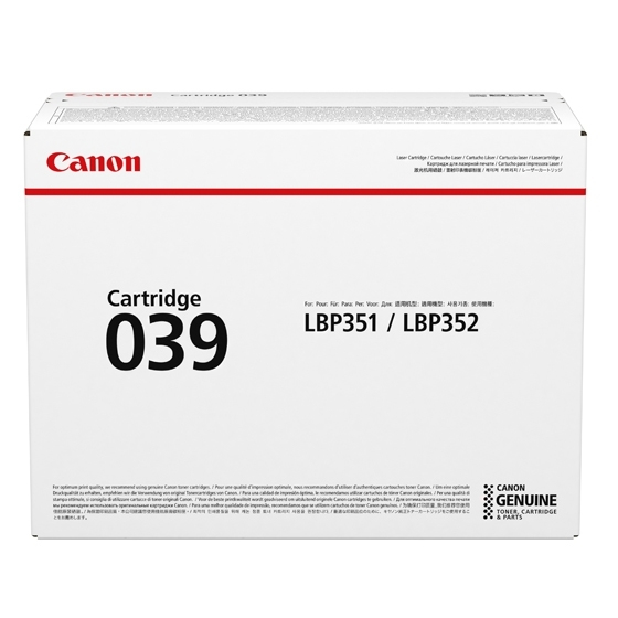 Toner Canon 39 / 0287C001 noir, 11 000 pages