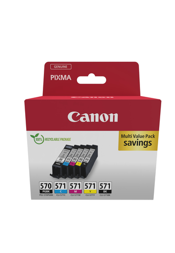 Canon PGI-570/CLI-571 / 0372C006 5-color ink pack
