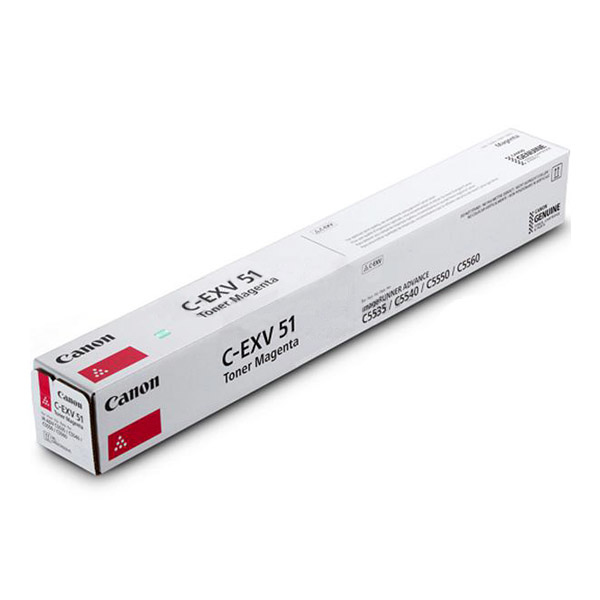 Toner Canon C-EXV51L / 0486C002 magenta, 26 000 pages
