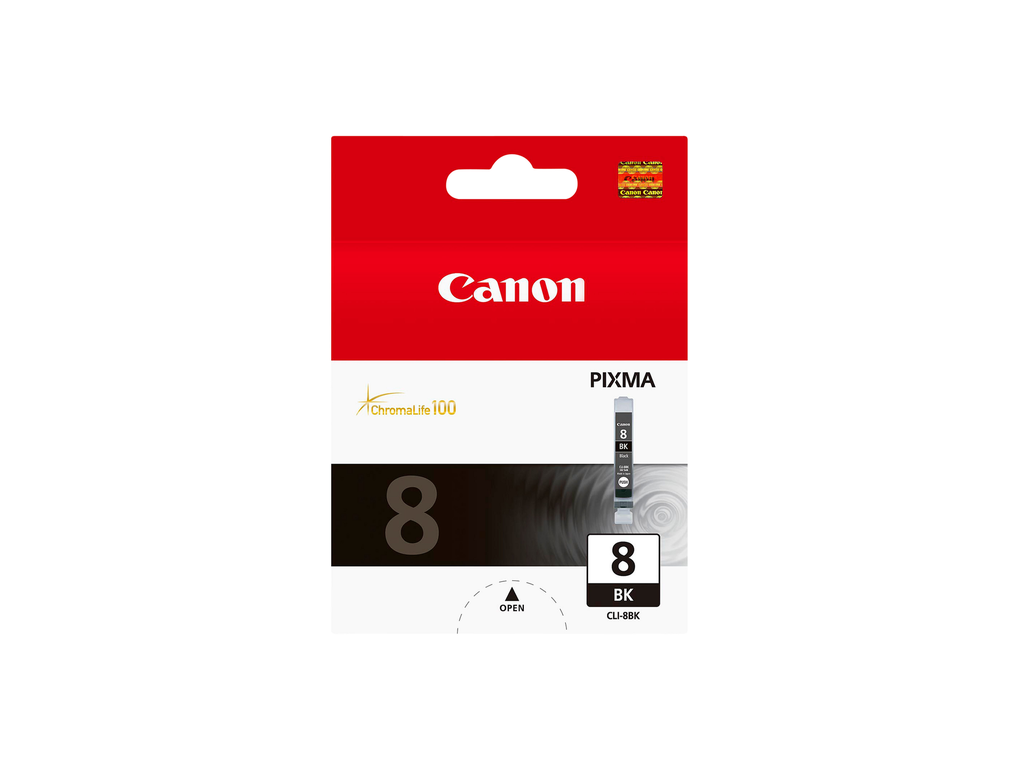Tintenpatrone Canon CLI-8BK / 0620B001 Schwarz, 1.145 Seiten