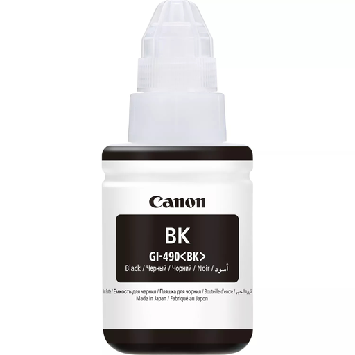 Cartouche d'encre Canon GI-490BK / 0663C001 noire