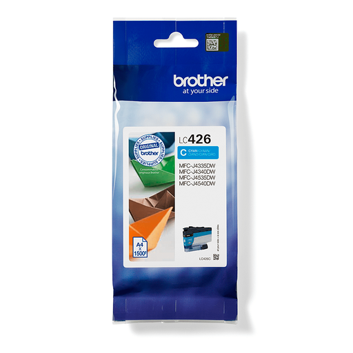 Brother LC-426C / LC426C cyan ink cartridge, 1,500 pages