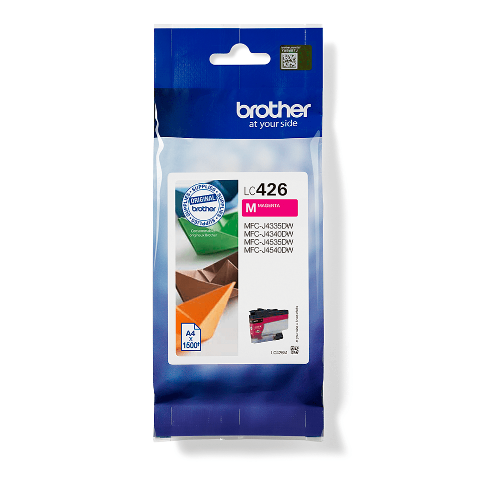 Cartouche d'encre Brother LC-426M / LC426M magenta, 1 500 pages