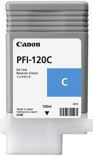Cartouche d'encre Canon PFI-120C / 2886C001 cyan, 130 ml