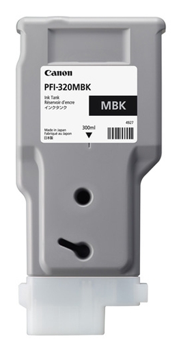 Tintenpatrone Canon PFI-320MBK / 2889C001 Mattschwarz XL, 300 ml