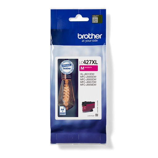Brother LC-427XLM / LC427XLM magenta ink cartridge XL, 5,000 pages