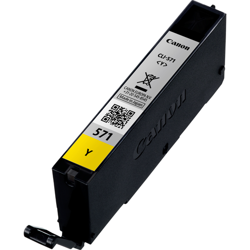Canon CLI-571Y / 0388C001 yellow ink cartridge, 347 pages