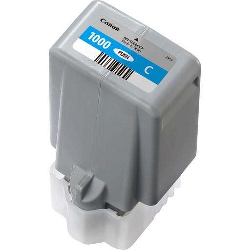Cartouche d'encre Canon PFI-1000 / 0547C001 cyan, 5 025 pages