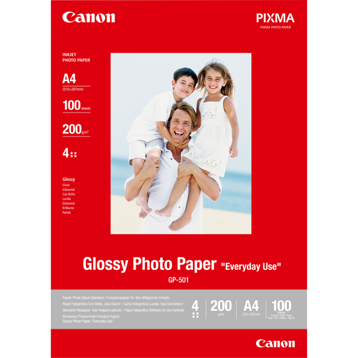 Fotopapier Canon GP-501 / 0775B001, A4, 100 Blatt