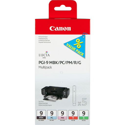Multipack Tintenpatronen Canon 1033B013, 5 Patronen