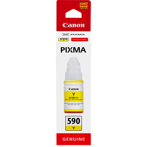 Bouteille d'encre Canon GI-590Y / 1606C001 jaune