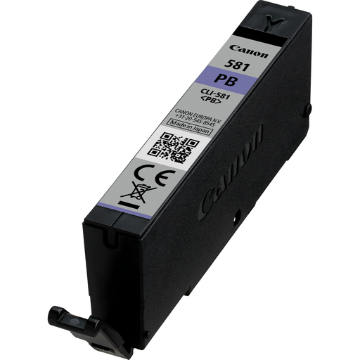 Cartouche d'encre Canon CLI-581PB / 2107C001 bleu, 56 ml