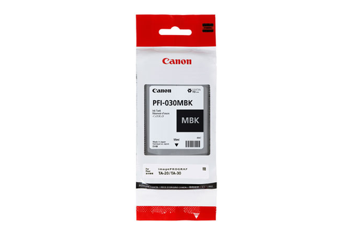 Cartouche d'encre Canon PFI-030MBK / 3488C001 noir mat, 55 ml