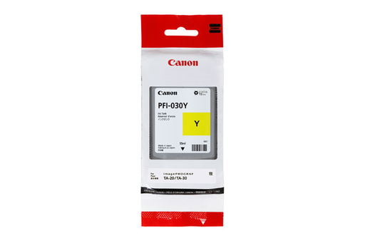 Tintenpatrone Canon PFI-030Y / 3492C001 Gelb, 55 ml
