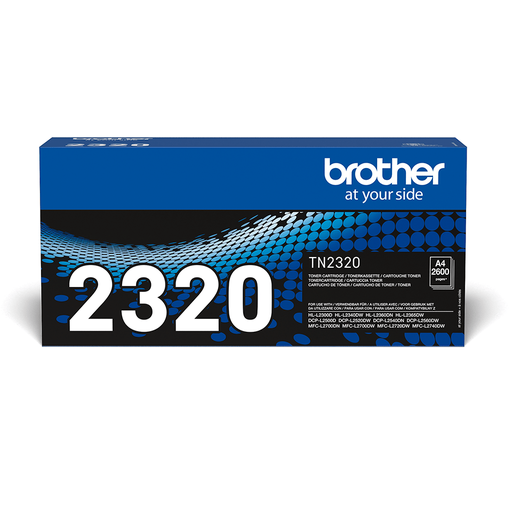 Brother TN-2320 / TN2320 black toner XL, 2,600 pages