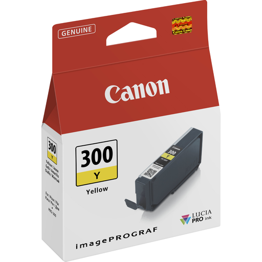 Cartouche d'encre Canon PFI-300 / 4196C001 jaune, 530 pages