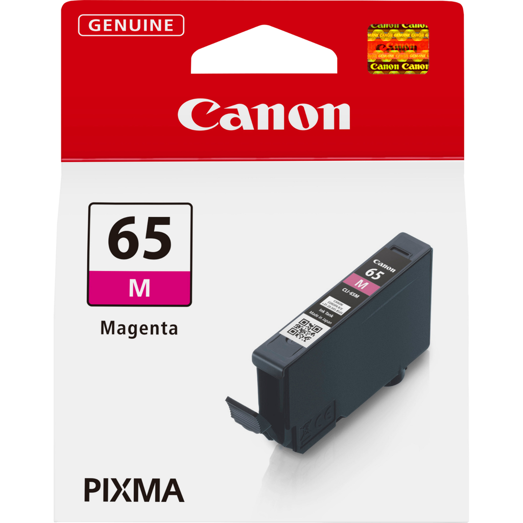 Canon CLI-65M / 4217C001 magenta ink cartridge, 610 pages