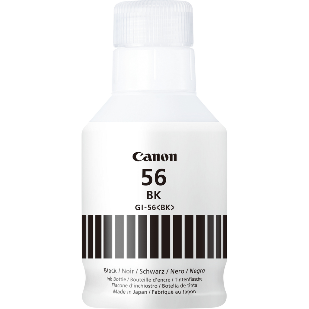 Bouteille d'encre Canon GI-56BK / 4412C001 noire, 6 000 pages