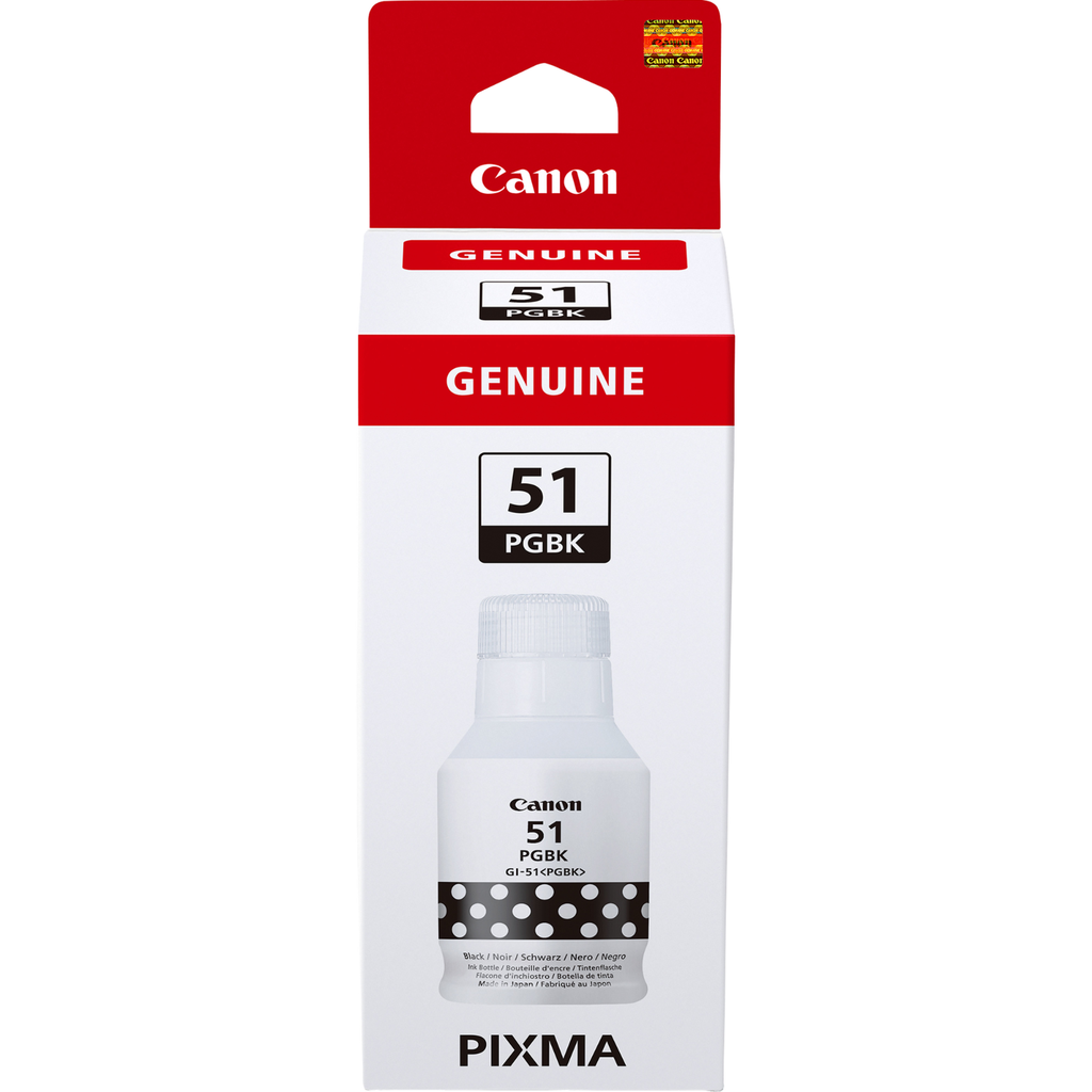 Bouteille d'encre Canon GI-51 PGBK / 4529C001 noir photo
