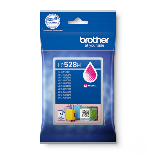 Brother LC-528M / LC528M magenta ink cartridge XXL, 5,000 pages