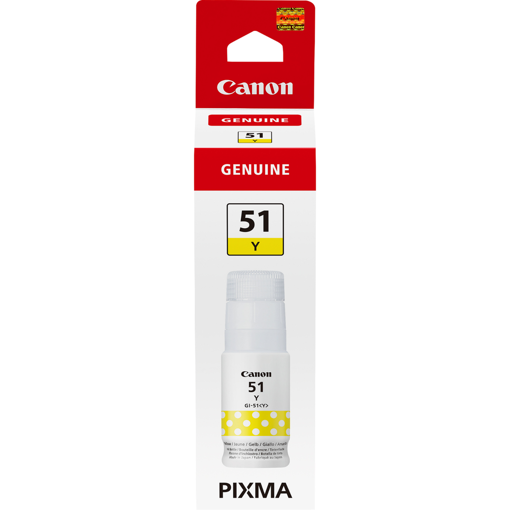 Canon GI-51 G / 4548C001 yellow ink bottle, 7,700 pages