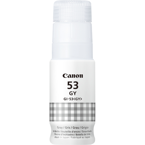 Bouteille d'encre Canon GI-53 / 4708C001 gris, 60 ml