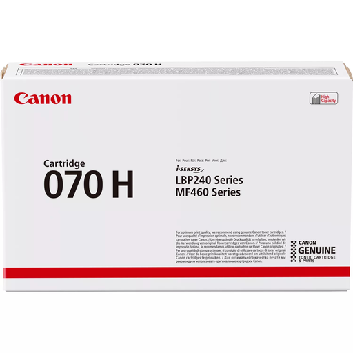Toner Canon 070H / 5640C002 noir XL, 10 200 pages