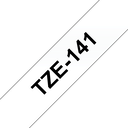 Brother Schriftband laminiert TZe-141 / TZE141, schwarz auf transparent, 18 mm x 8 m