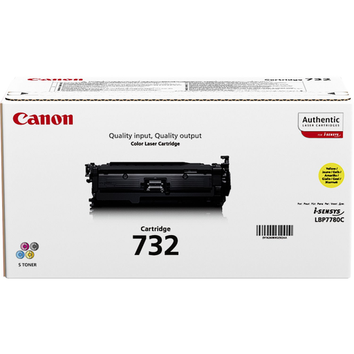 Toner Canon 732 / 6260B002 Gelb, 6.400 Seiten