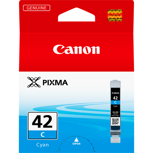 Canon CLI-42C / 6385B001 cyan ink cartridge, 600 pages
