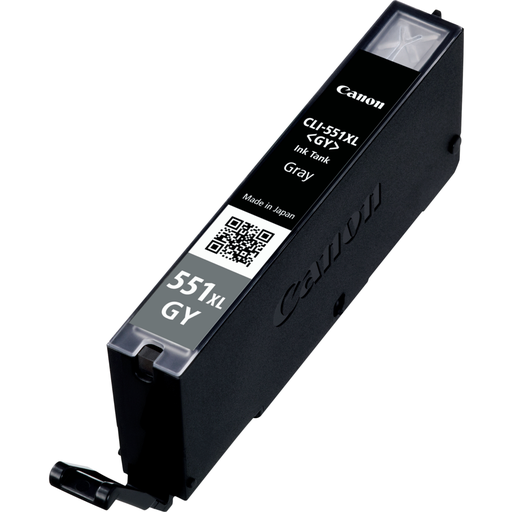 Canon CLI-551GYXL / 6447B001 gray XL ink cartridge, 3,350 pages