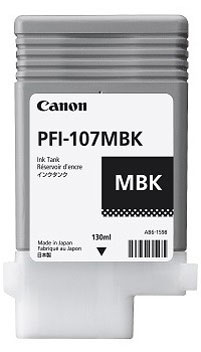 Cartouche d'encre Canon PFI-107MBK / 6704B001 noir mat