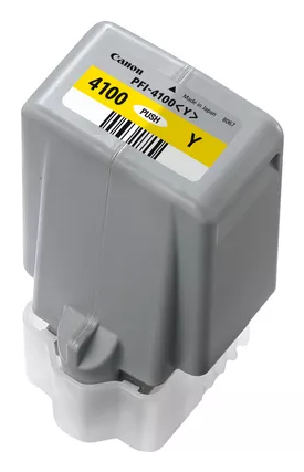 Canon PFI-4100 / 6780C001 yellow ink cartridge, 320 pages