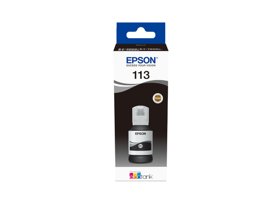 Bouteille d'encre Epson 113 / C13T06B140 noire, 7 500 pages