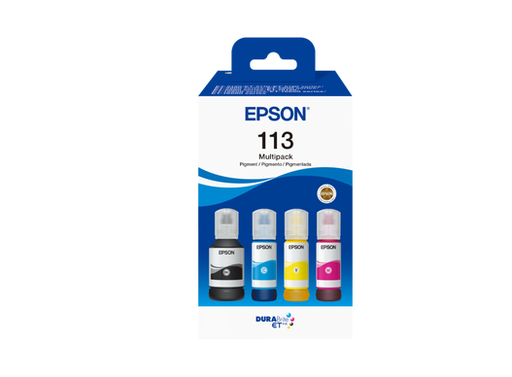 Tintenflasche Epson 113 / C13T06B640 4 Farben, 7.500 Seiten