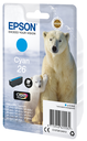 Cartouche d'encre Epson 26 / C13T26124012 cyan, 300 pages