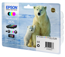 Tintenpatrone Epson 26XL / C13T26364010 4 Farben XL, 97 ml