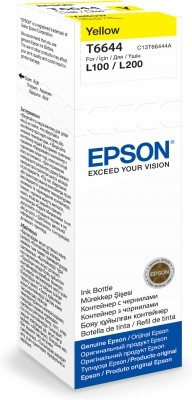 Tintenflasche Epson T6644 / C13T66444A Gelb, 70 ml