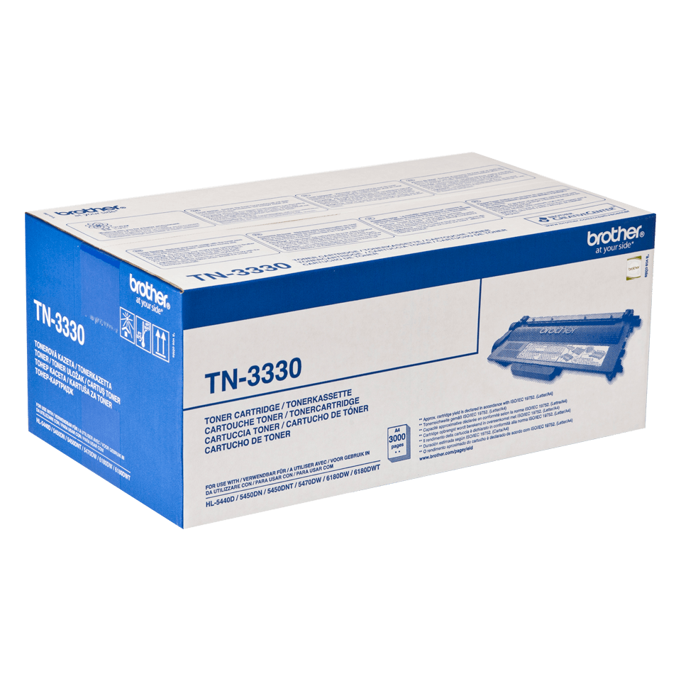 Brother Toner TN-3330 / TN3330 Schwarz, 3.000 Seiten