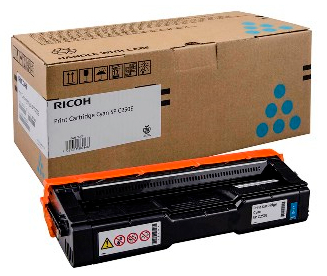 Toner Ricoh SPC250E / 407544 Cyan, 1.600 Seiten