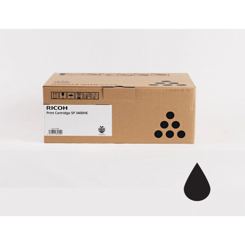 Toner Ricoh SP3400LE / 407647 noir, 2 500 pages